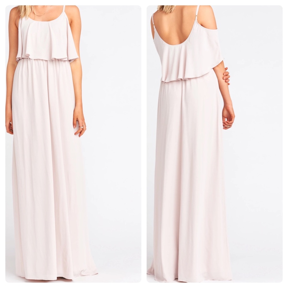 Show Me Your Mumu ruffle maxi dress